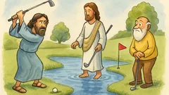 Ανέκδοτο: Μωυσής και Ιησούς παίζουν γκολφ