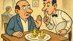 Ανέκδοτο: Ένας κύριος μπαίνει σ’ ένα εστιατόριο
