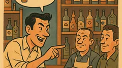 Ανέκδοτο: Ένας άντρας βάζει στοίχημα στο μπαρ