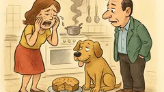 Ανέκδοτο: Μια σύζυγος καταστρέφει ξανά την κουζίνα…