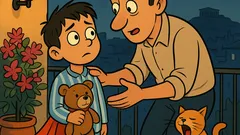 Ανέκδοτο: Μπαμπά, τη νύχτα φοβάμαι!