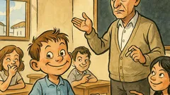 Ανέκδοτο: Δάσκαλος ρωτά τι σημαίνει «ψηλάφισα»