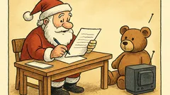 Ανέκδοτο: Αγαπητέ Άγιε Βασίλη, μόνο αρκουδάκι!