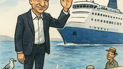 Ανέκδοτο: Εκεί που ο Μητσοτάκης χαιρετά πλοίο...