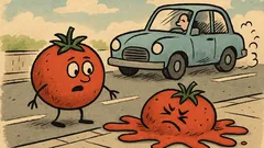 Ανέκδοτο: Δύο ντομάτες περπατούν στον δρόμο…