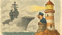 Ανέκδοτο: Πυρηνοκίνητο αεροπλανοφόρο στην ομίχλη