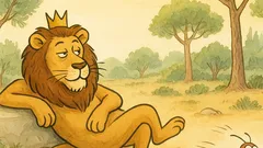 Ανέκδοτο: Κάθεται αραχτός ένα λιοντάρι στο δάσος…