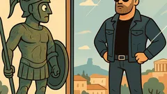 Ανέκδοτο: Ο Αχιλλέας μεταφράζεται σε Τσακ Νόρις…