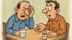 Ανέκδοτο: Δύο φίλοι ψάχνουν μισή ασπιρίνη