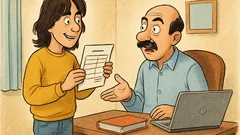 Ανέκδοτο: Πατέρα, τώρα που έγινα 17 χρονών…