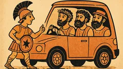 Ανέκδοτο: Σε ένα αυτοκίνητο επιβαίνουν τρεις…