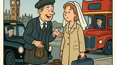 Ανέκδοτο: Ένας Σκοτσέζος καταφτάνει στο Λονδίνο...