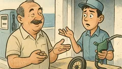 Ανέκδοτο: Πάει κάποιος σ’ ένα βενζινάδικο…