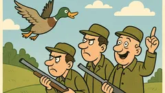 Ανέκδοτο: Τρεις στατιστικοί πήγαν για κυνήγι