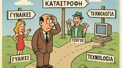 Ανέκδοτο: Υπάρχουν τρεις δρόμοι προς καταστροφή