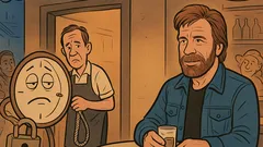 Ανέκδοτο: Ο Chuck Norris πίνει ως το κλείσιμο