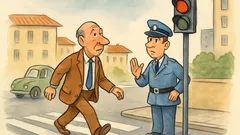 Ανέκδοτο: Ένας κύριος περνάει τον δρόμο…