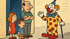 Ανέκδοτο: Μπαμπά, θα μας πας στο τσίρκο;