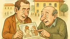 Ανέκδοτο: Δύο συμμαθητές βλέπουν παλιές φωτογραφίες