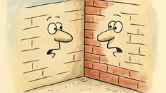 Ανέκδοτο: Τι λέει ο ένας τοίχος;