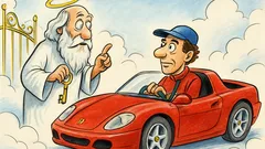 Ανέκδοτο: Πεθαίνει ο Σουμάχερ και πάει…