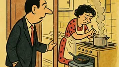 Ανέκδοτο: Ο σύζυγος λέει «Αγάπη μου...»