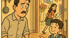 Ανέκδοτο: Γυρνάει ο Γιαννάκης από το σχολείο…