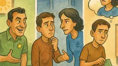 Ανέκδοτο: Ένας αναποφάσιστος ψηφοφόρος στην κάλπη