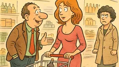 Ανέκδοτο: Ένας άντρας πλησιάζει μια όμορφη γυναίκα