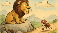 Ανέκδοτο: Στην κορυφή του βουνού, ένα λιοντάρι
