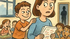 Ανέκδοτο: Ο μικρός Γιαννάκης μπαίνει στην τάξη