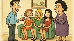 Ανέκδοτο: Ένας νεαρός λέει στη μαμά του