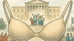 Ανέκδοτο: Γιατί το σουτιέν βγήκε πολιτικός;
