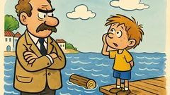 Ανέκδοτο: Πηγαίνει ο Τοτός στον δάσκαλο…