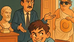 Ανέκδοτο: «Πότε πέθανε ο Ιούλιος Καίσαρας, Τοτό;»