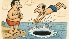 Ανέκδοτο: Μου αρέσουν πολύ οι βουτιές…