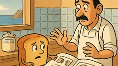 Ανέκδοτο: Θα σε κάνω κομματάκια στο φούρνο