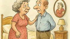 Ανέκδοτο: Αγάπη μου, θα με αγαπάς όταν γεράσω;