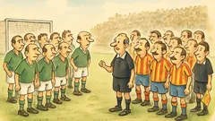 Ανέκδοτο: 22 τρελοί στήνουν αγώνα χωρίς μπάλα