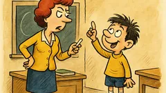 Ανέκδοτο: Λέει η δασκάλα στον Τοτό…