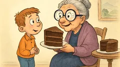 Ανέκδοτο: Γιαγιά, τα γυαλιά σου μεγαλώνουν τα πράγματα;