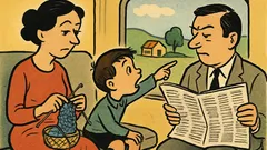 Ανέκδοτο: Στο τρένο, ο μικρός ρωτάει...