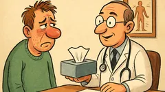 Ανέκδοτο: Γιατρέ, είμαι κρυωμένος. Τι να πάρω;