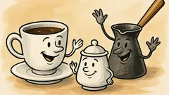 Ανέκδοτο: Τι λέει ο καφές στη ζάχαρη;