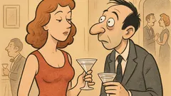 Ανέκδοτο: Κόλλησε τα μάτια του πάνω της