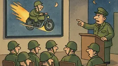 Ανέκδοτο: Ο διοικητής είδε τον κομήτη Χάλεϊ