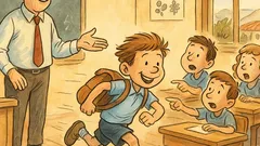 Ανέκδοτο: Ο δάσκαλος ζητά κλίση «βαδίζω»