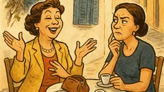 Ανέκδοτο: Μια γυναίκα λέει σε μια φίλη