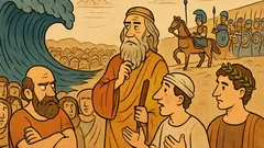 Ανέκδοτο: Ο Μωϋσής μπροστά στην Ερυθρά Θάλασσα