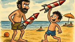 Ανέκδοτο: Τι παίζουν στην παραλία τα αδέρφια Ξηρού;